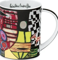 Ars mundi Keramik & Gläser<4 Becher »Magic Mugs 2021« im Set nach Hundertwasser