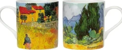 Ars mundi Keramik & Gläser<2 Becher »Provence« im Set nach van Gogh