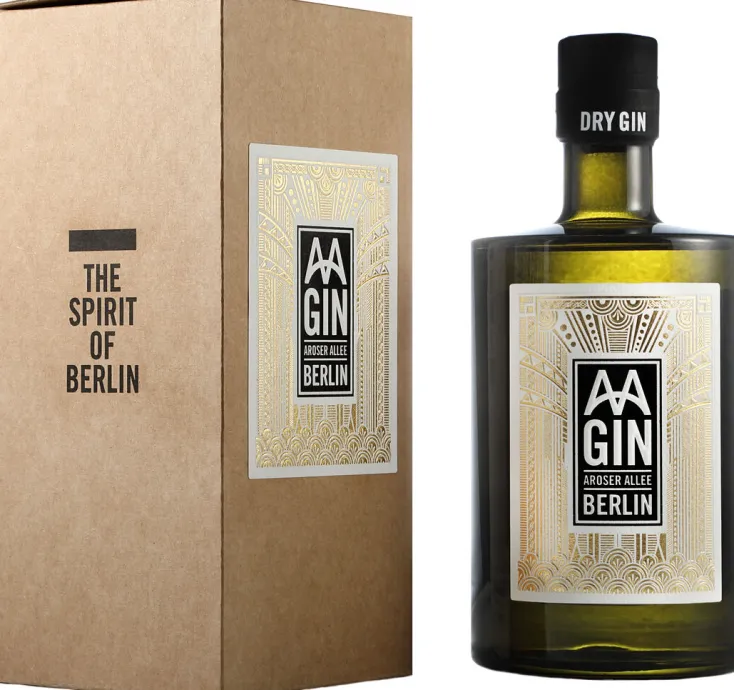 AASPIRITS Gin & Vodka<»AAGIN« Dry Gin im Geschenkkarton