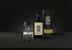 AASPIRITS Gin & Vodka<»AAGIN« Dry Gin im Set mit AAGIN Glas