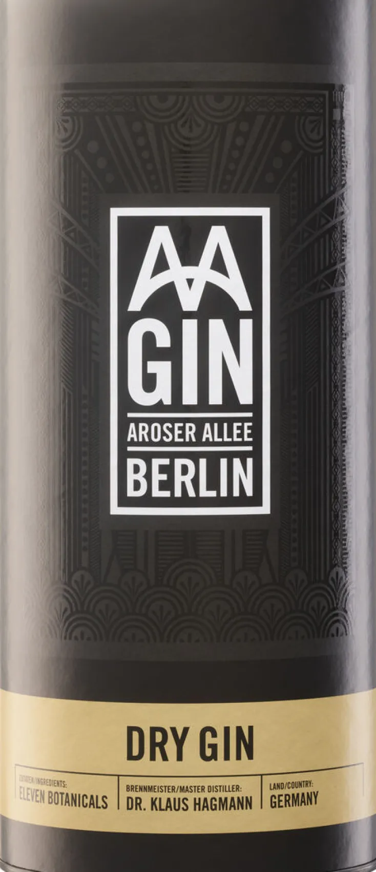 AASPIRITS Gin & Vodka<»AAGIN« Dry Gin im Set mit AAGIN Glas