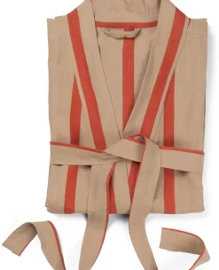 ferm LIVING Bettwäsche & Handtücher<Bademantel »Field«, Baumwolle & Leinen