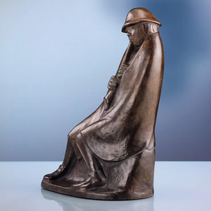 Ars mundi Alle Skulpturen|Bronze<Barlach, Ernst: Skulptur »Der Flötenbläser«, 1936