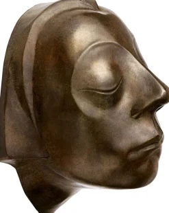 Ars mundi Alle Skulpturen|Bronze<Barlach, Ernst: Wandobjekt »Kopf des Güstrower Ehrenmals«