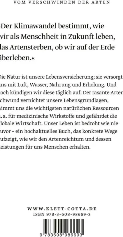 ZEIT Buchhandlung Sachbücher<Bauer, Friederike: Vom Verschwinden der Arten