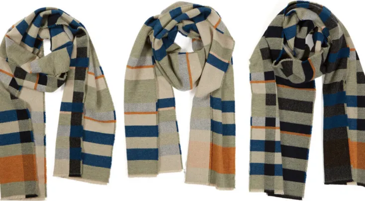 Wallace Sewell Wolle<Bauhaus Stölzl Schal/Wrap