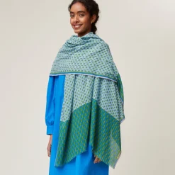 MOISMONT Baumwolle & Leinen<Baumwollschal »No. 728«