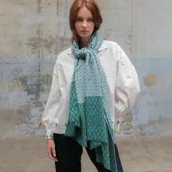 MOISMONT Baumwolle & Leinen<Baumwollschal »No. 728«