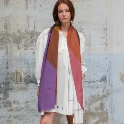 MOISMONT Baumwolle & Leinen<Baumwollschal »No. 726«