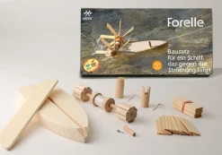 Kinder Kraul Bastel-sets|Holzspielzeug<Bausatz »Forelle« zum Experimentieren