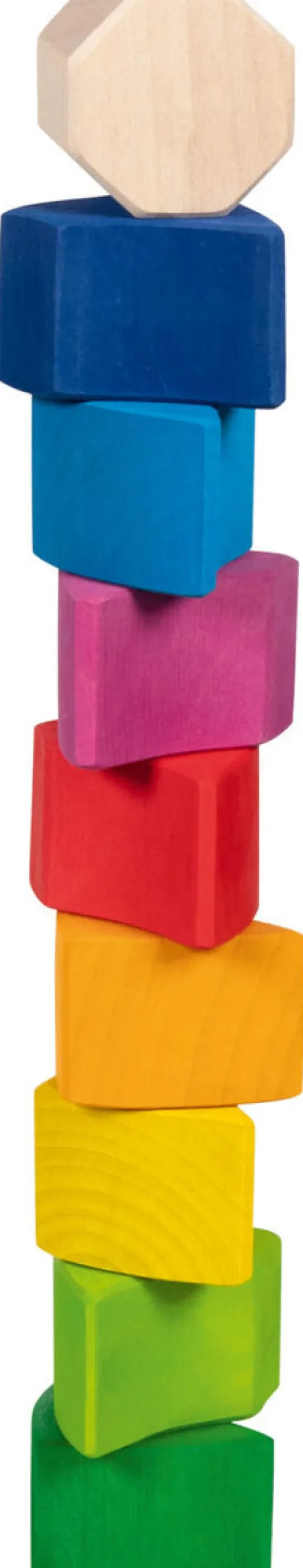 Kinder GOKI Holzspielzeug<Bausteine »Kecke Schnirkelschnecke Pauline«