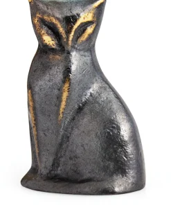Ars mundi Alle Skulpturen|Bronze<Bergkemper, Bernd: Miniatur-Skulptur »Sitzende Katze«
