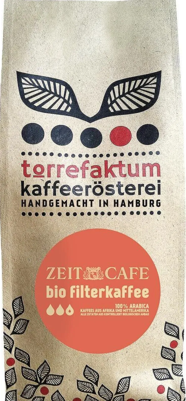 Torrefaktum Kaffee & Tee<Bio-Filterkaffeebohnen »ZEITblend«