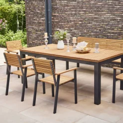 Sienagarden Gartenmöbel<»Bozen« Stapelsessel