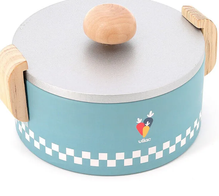 Kinder VILAC Nikolausgeschenke|Holzspielzeug<Bunter Spielkochtopf