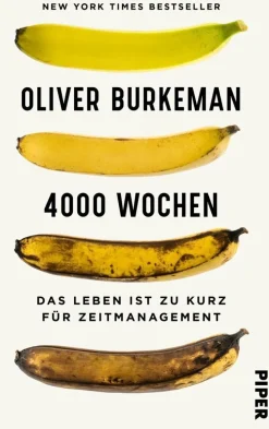 ZEIT Buchhandlung Sachbücher<Burkeman, Oliver: 4000 Wochen