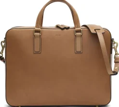 MISMO Businesstaschen<Businesstasche »MORRIS«, Naturbraun