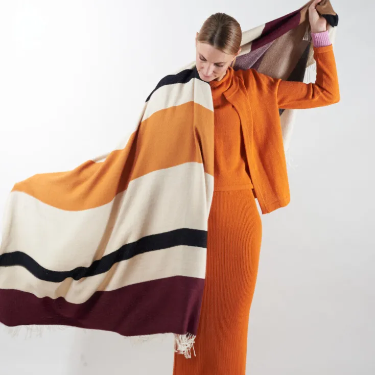 parati Wolle<Cape »Alvar« aus Alpaka-Wolle