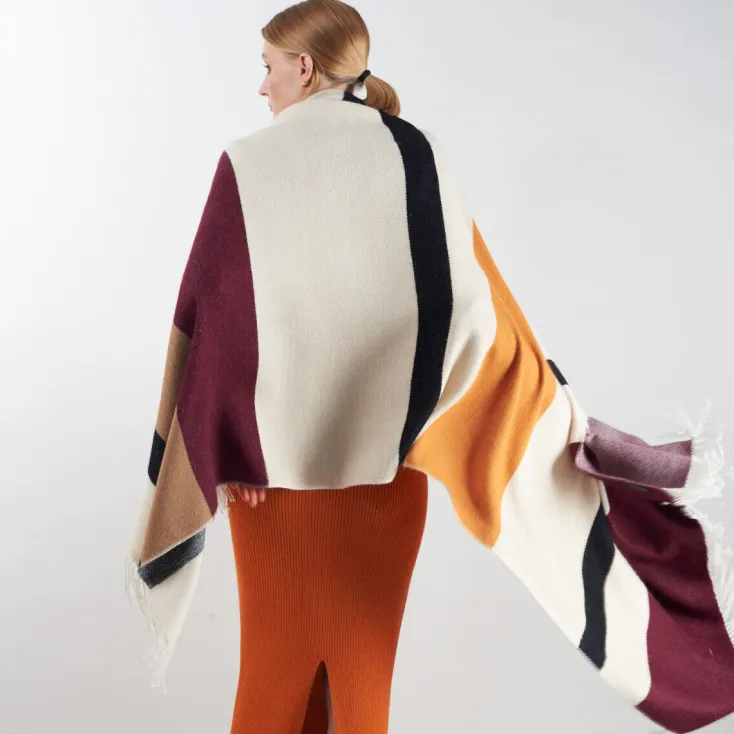 parati Wolle<Cape »Alvar« aus Alpaka-Wolle