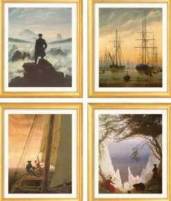 Ars mundi Alle Werke<Caspar David Friedrich: ​ 4 Bilder im Set