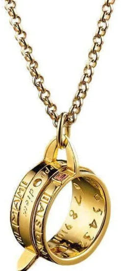 Ars mundi Goldschmiedeschmuck<Christiane Wendt: Collier »Ringsonnenuhr«