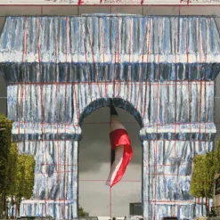 Christo Alle Werke<: Arc de Triomphe IV, Project for Paris