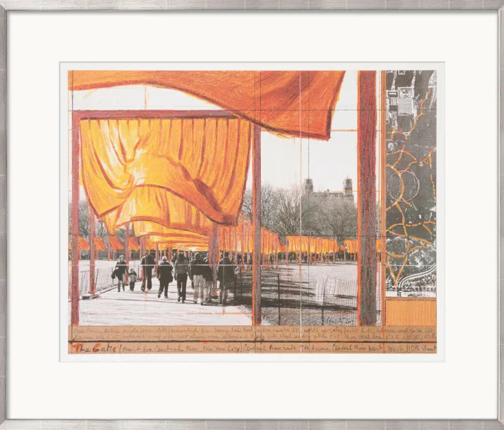 Ars mundi Alle Werke<Christo: Bild »The Gates XXVI«, gerahmt