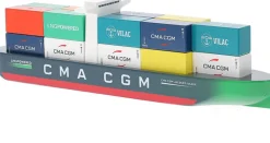 Kinder VILAC Holzspielzeug<Container Schiff