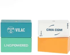 Kinder VILAC Holzspielzeug<Container Schiff