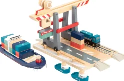 Kinder Small Foot Holzspielzeug<Container Terminal mit Zubehör