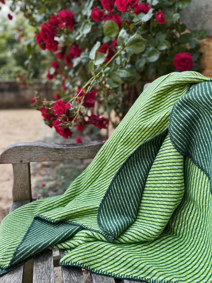 Corbezzoli Decken & Kissen<!® Baumwolldecke »Diagonale«