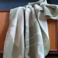 Wool Only Decken & Kissen<Decke »Ginkgo«