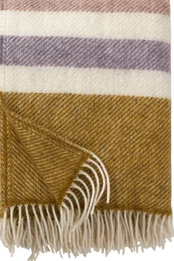 Klippan Yllefabrik Decken & Kissen<Decke »Gotland Stripe«