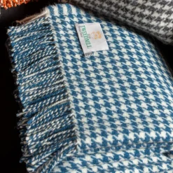 Tweedmill Decken & Kissen<Decke »Houndstooth«