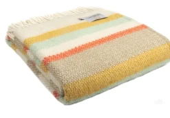 Tweedmill Decken & Kissen<Decke »Illusion Stripe«, Spring