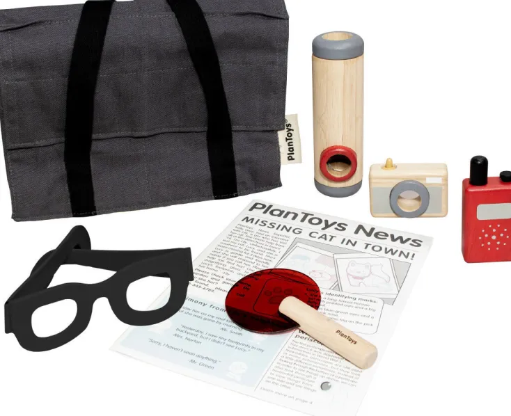Kinder Plan Toys Holzspielzeug<Detektiv-Set