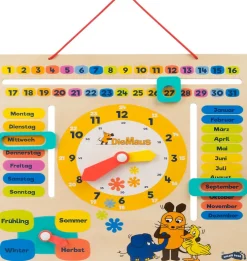Kinder Small Foot Spiele & Puzzle|Holzspielzeug<Die Maus Lerntafel