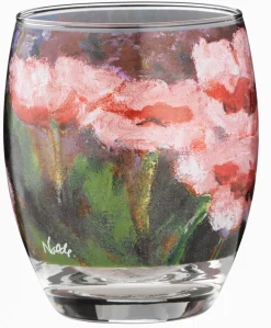 Ars mundi Keramik & Gläser<Drei Teelichtgläser »Blumen«, nach Emil Nolde