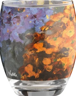 Ars mundi Keramik & Gläser<Drei Teelichtgläser »Blumen«, nach Emil Nolde