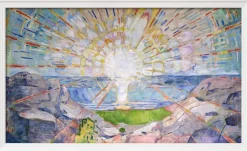 Ars mundi Alle Werke<Edvard Munch: ​ Bild »Die Sonne«