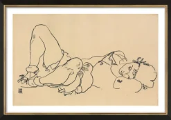Ars mundi Alle Werke<Egon Schiele: Bild »Liegende« (1918)