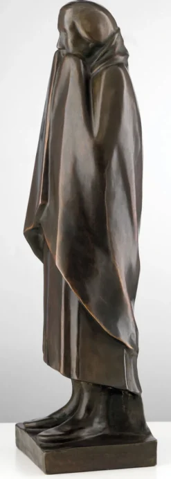 Ars mundi Alle Skulpturen|Bronze<Ernst Barlach: Skulptur »Frierendes Mädchen«