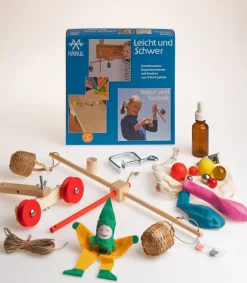 Kinder Kraul Konstruieren & Experimentieren<Experimentierkasten »leicht und schwer«