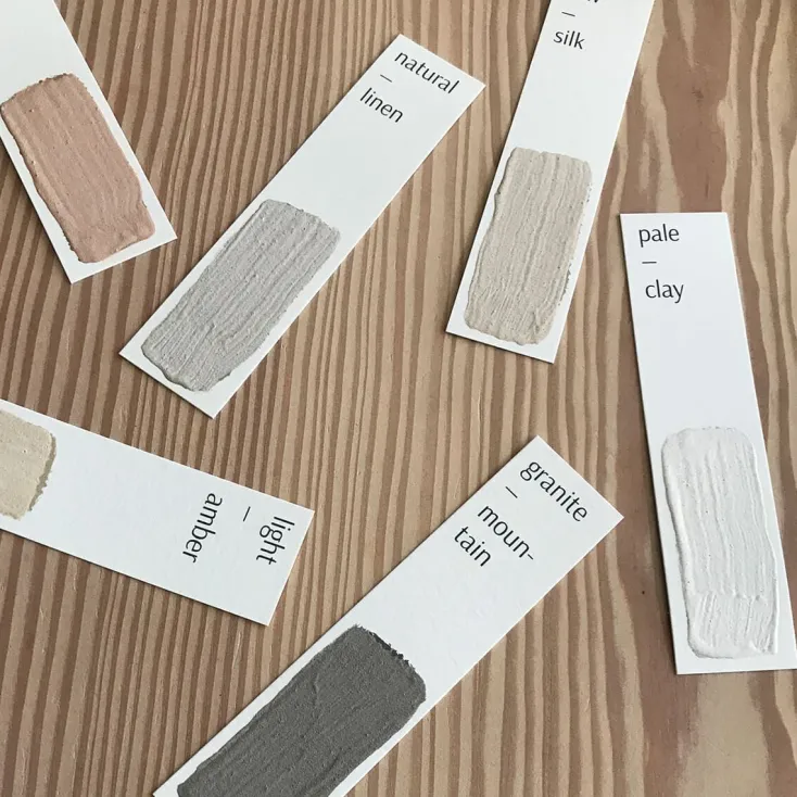 nen-do Wandbilder & Wanddekoration<Farbfächer Lehmfarben