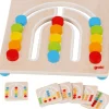 Kinder GOKI Holzspielzeug|Lernspiele<Farbsortierbrett Regenbogen