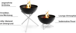 höfats GmbH Gartenmöbel<Feuerschale »BOWL 57«