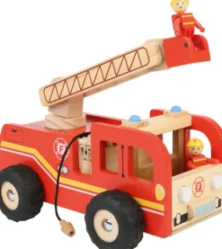 Kinder Small Foot Weihnachtsgeschenke|Holzspielzeug<Feuerwehrauto mit Drehleiter
