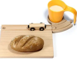 Neue Freunde Zubereiten & Servieren<Frühstücksbrett Eisenbahn