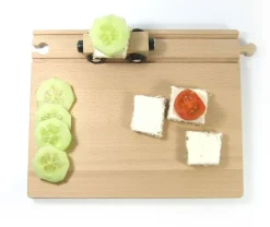 Neue Freunde Zubereiten & Servieren<Frühstücksbrett Eisenbahn