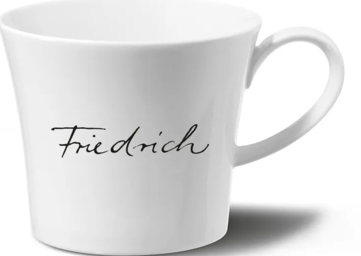 KPM Berlin Geschirr & Gläser<Frühstückstasse »Berlin« von KPM, Schriftart Sententia